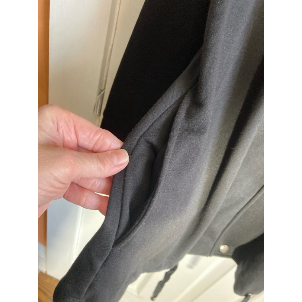 Women's Cable & Gauge Medium Jacket, Black - Picture 4 of 9